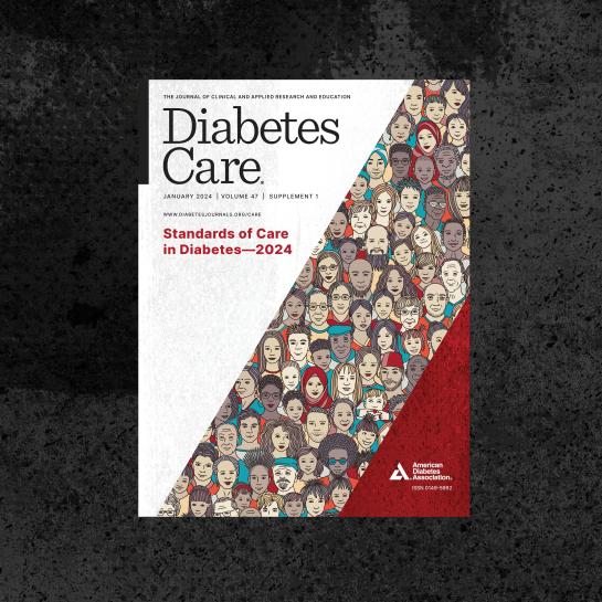 diabetes care standards of care in diabetes 2024 cover